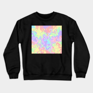 Pastel swirl pattern Crewneck Sweatshirt